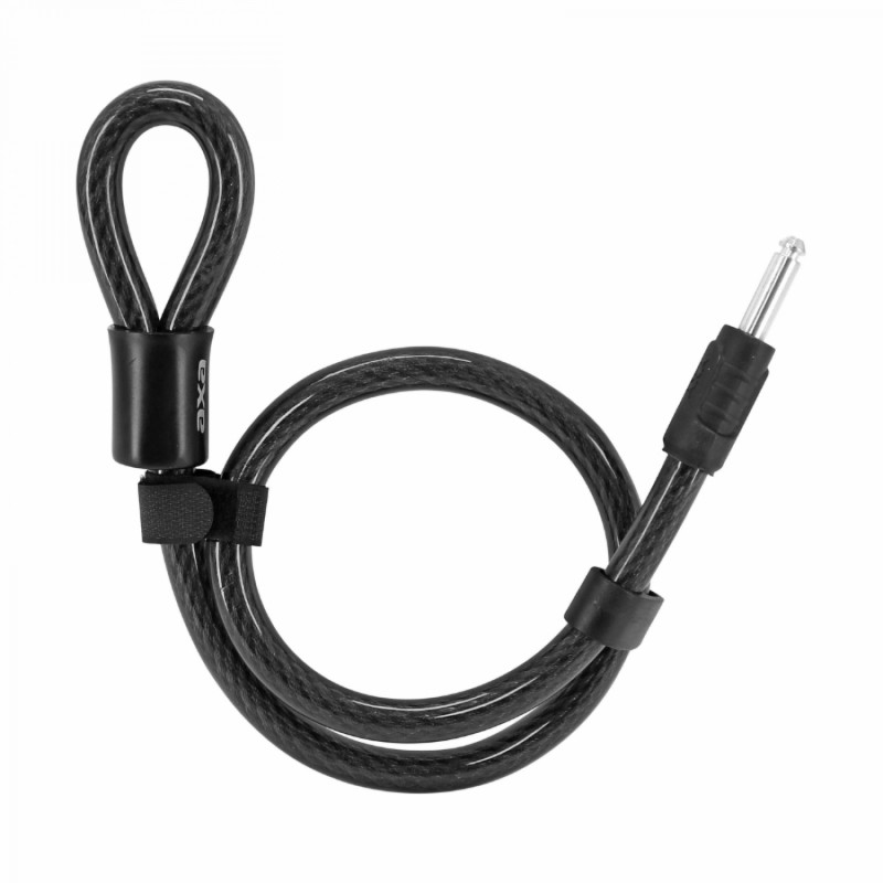 ANTIVOL VELO CABLE A BOUCLE AXA RL POUR FER A CHEVAL PLUG CABLE DIAM 15mm L 0.80M (PROFONDEUR PLUG 35mm DIAM 10mm)