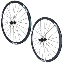Roues route 700 mavic ksyrium 30 disc centerlock noir 11v. compatible 10v. Shimano (avant   arriere) - axe traversant 12x100
