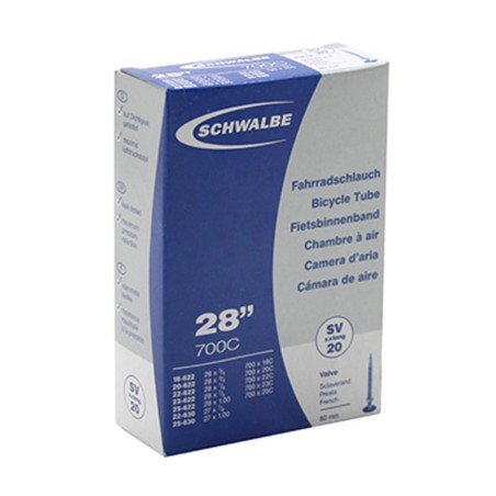 CHAMBRE A AIR VELO SCHWALBE SV20  28"