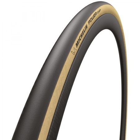 BOYAU MICHELIN POWER CUP 700x28C NOIR/MARRON 28-622 - 48462 - 3528700484625
