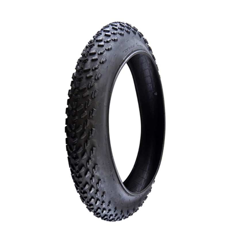 Pneu vtt 20x4.00 tr fat bike noir 33 tpi (102-406)
