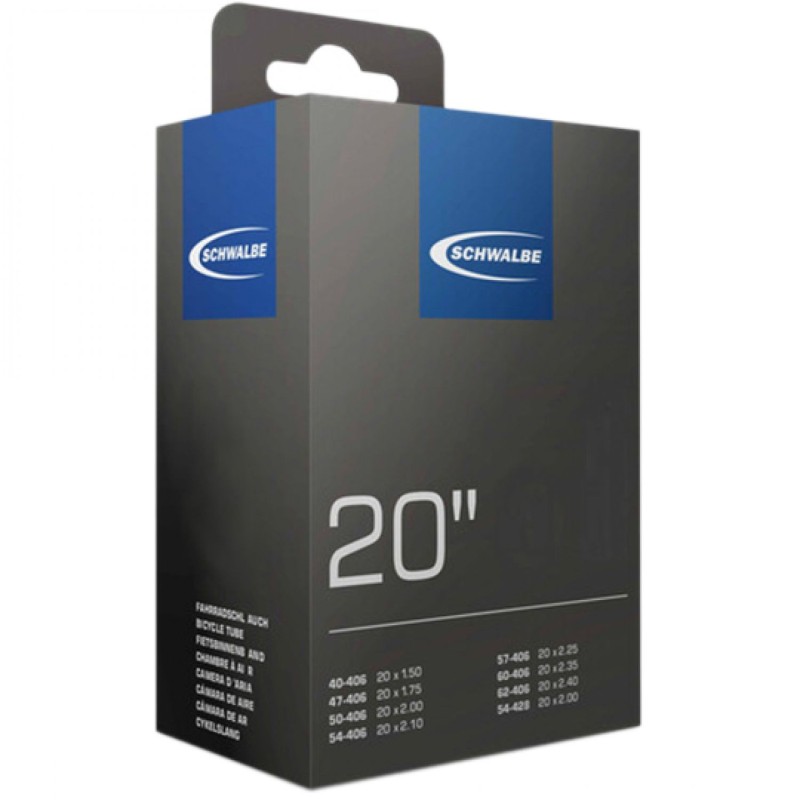 CHAMBRE A AIR VELO SCHWALBE SV7AP 20" VALVE PRESTA CHAMBRE A AIR VELO SCHWALBE SV7AP 20" VALVE PRESTA