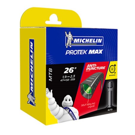 CHAMBRE A AIR VELO 26 x 1.85-2.30 MICHELIN PROTEK MAX C4 VALVE STANDARD