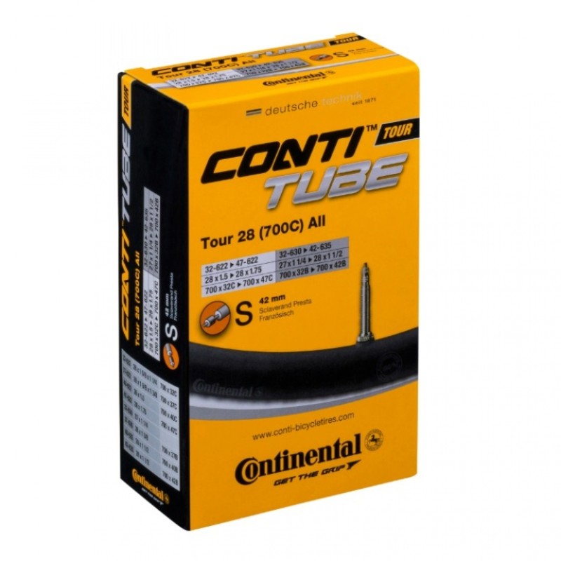 CHAMBRE AIR VTC 700X32/47 (28") VP CONTINENTAL (OBUS DEMONTABLE) CHAMBRE AIR VTC 700X32/47 (28") VP CONTINENTAL (OBUS DEMONTABLE)