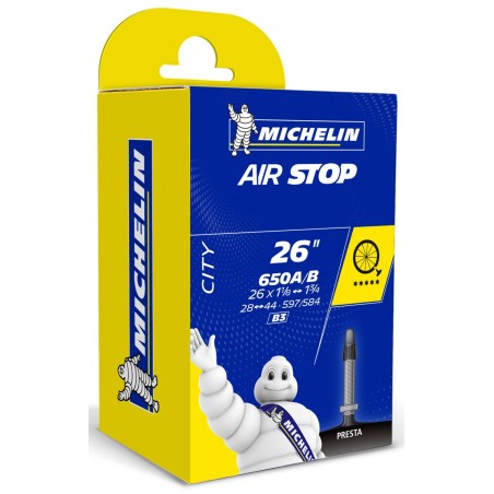 MICHELIN CHAMBRE A AIR  B3 650B / 27,5 VALVE PRESTA