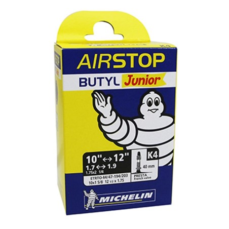 CHAMBRE A AIR VELO 12 1-2 x 1.75-2 1-4 MICHELIN K4-K3 VALVE PRESTA 40mm