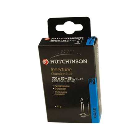 CHAMBRE AIR ROUTE 700X20/25 VP HUTCHINSON VALVE 48MM