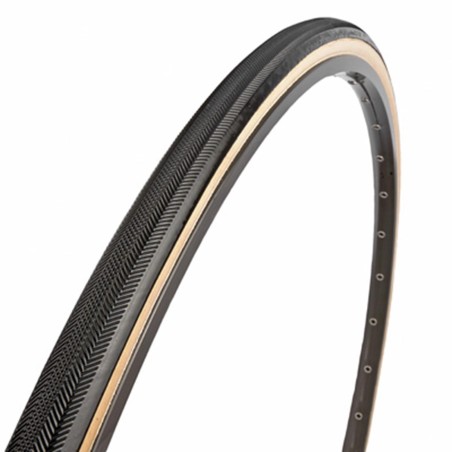 BOYAU ROUTE 700 X 23 VITTORIA RALLY NOIR-BEIGE 310g