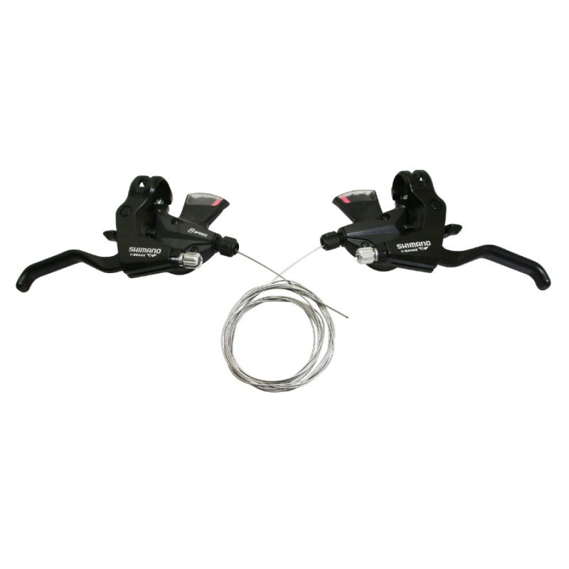 LEVIER/MANETTE VTT 8VX3. SHIMANO ACERA/ALTUS V-BRAKE NOIR M310 (PR)