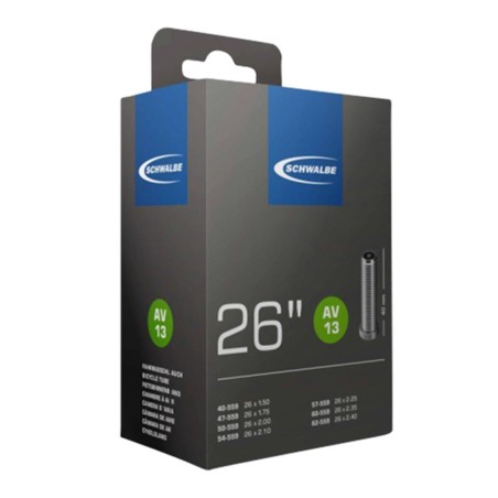CHAMBRE AIR VTT 26X1.50/2.40 VS SCHWALBE AV13 VALVE ALU 40MM