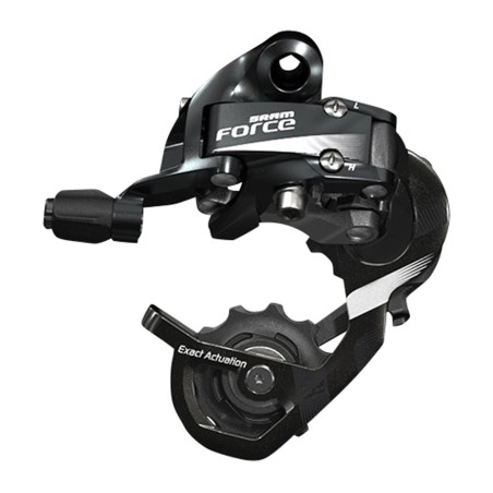 Derailleur route ar Sram force 22 wifli 11v. carbone/alu  noir chape moyenne