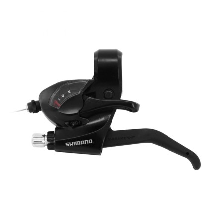 LEVIER/MANETTE VTT 3V. SHIMANO GAUCHE STEF41 V-BRAKE NOIR 2 DOIGTS