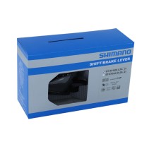 LEVIER-MANETTE VTT SHIMANO STEF500 GAUCHE 3V. NOIR POUR FREIN V-BRAKE 2 DOIGTS