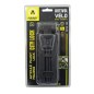 ANTIVOL VELO PLIABLE A CLE L 85CM AUVRAY CITY LOCK NOIR/JAUNE AVEC SUPPORT