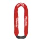 ANTIVOL VELO CHAINE A COMBINAISON MASTERLOCK ACIER DIAM 8mm LONGUEUR 90cm ROUGE - NIVEAU SECURITE 8