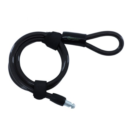 ANTIVOL VELO CABLE A BOUCLE AUVRAY PLUG POUR FER A CHEVAL 1 DIAM 10mm (COMPATIBLE AVEC FER A CHEVAL REF 168946)