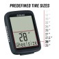 COMPTEUR VELO SANS FIL SIGMA BC   8.0 WL ATS 8 FCTS NOIR