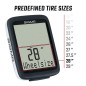 COMPTEUR VELO SANS FIL SIGMA BC  10.0 WL ATS 10 FCTS NOIR