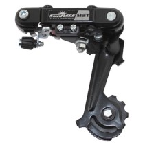 DERAILLEUR VTT ARRIERE SUNRACE 6-7V. CHAPE MEDIUM A VIS