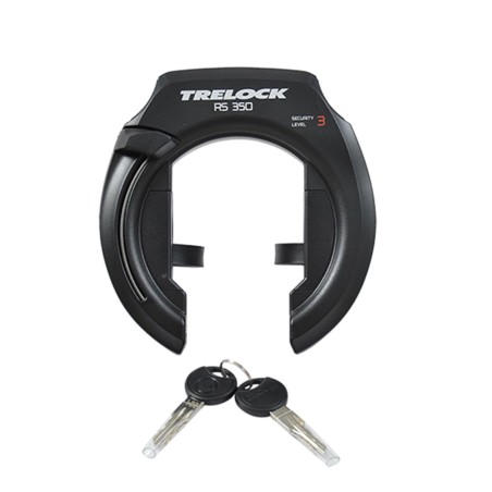 ANTIVOL VELO FER A CHEVAL TRELOCK RS351 NOIR   ADAPT.COLLIER (OUV.60MM/OPT.CABLE ANTIVOL