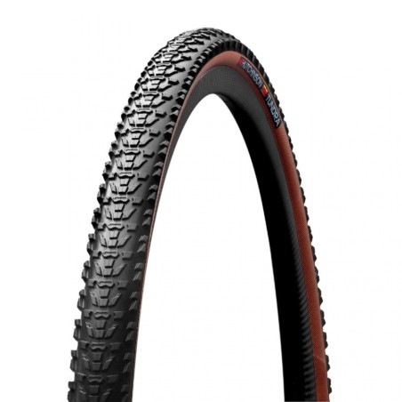 HUTCHINSON TUNDRA PNEU GRAVEL 700X40 TUBELESS READY HARDSKIN NOIR/MARRON
