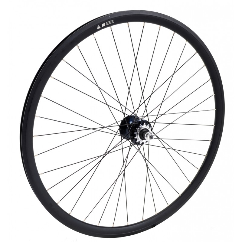 ROUE ARRIERE 700 FIXIE NOIR