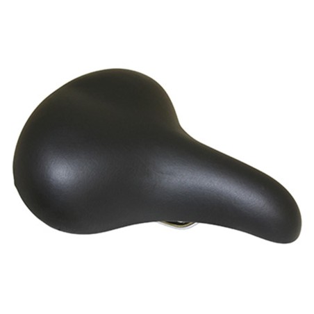 SELLE NEWTON CITY CLASSIC NOIR A RESSORTS ARGENT 260x155mm