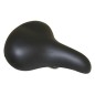 SELLE NEWTON CITY CLASSIC NOIR A RESSORTS ARGENT 260x155mm