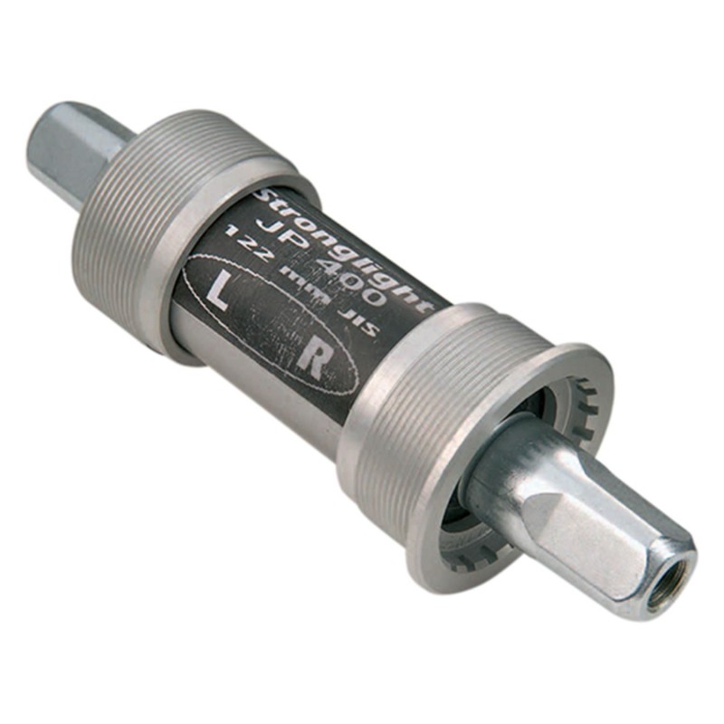 BOITIER PEDALIER CARRE L122 STRONG JP400 F.BSC CUVETTES ALU (68MM)
