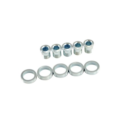 VIS/CHEMINEE FIX. ROUTE/VTT  3EME PLATEAU ACIER-INOX STRONG (X5)