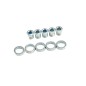 VIS/CHEMINEE FIX. ROUTE/VTT  3EME PLATEAU ACIER-INOX STRONG (X5)