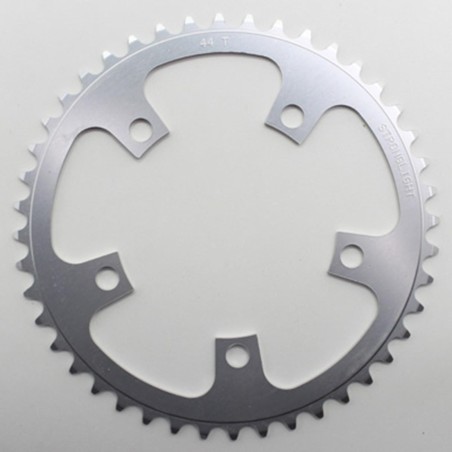 PLATEAU ROUTE 5BRA D.110 STRONGLIGHT DURAL 44DTS INTERIEUR ARGENT TYPE SHIMANO 8-9V.