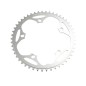 PLATEAU ROUTE DIAM 130 EXTER 50DTS ARGENT ALU 5083 STRONG 8/9/10V. 5 BRANCHES
