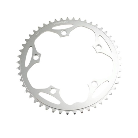 PLATEAU ROUTE DIAM 130 EXTER 52DTS ARGENT ALU 5083 STRONG 8/9/10V. 5 BRANCHES