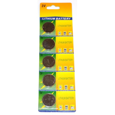 PLAQUE  5 PILES CR2032 - C8052002 - 3032651829362