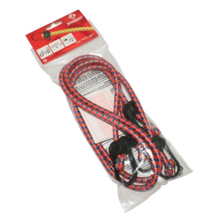 SANDOW - TENDEUR VELO DIAM  8mm LONGUEUR 1,00M  AVEC SYSTEME DE FERMETURE BREVETE -FABRICATION FRANCE (SACHET DE 2 PIECES)