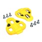 CALE PEDALE MICHE JAUNE FIXE (PAIRE)