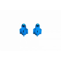 BOUCHON DE VALVE SCOOT-CYCLO REPLAY VS ROCKET ALU BLEU  (PAIRE)