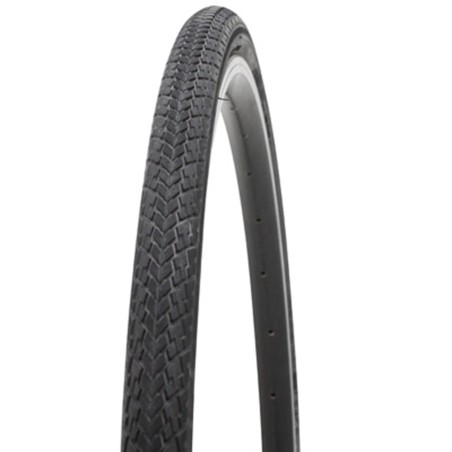 Pneu vtt urbain 26 x 1.75 Deli type marathon protectivelayer renfort anti-crevaison 1.3mm noir tr (47-559)