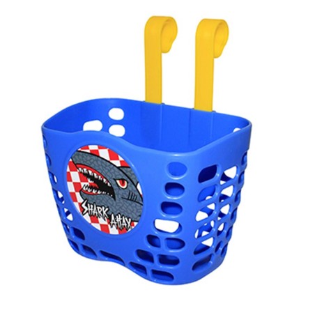 PANIER AVANT ENFANT P2R SHARK BLEU FIXATION PAR SANGLE SUR CINTRE