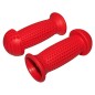 POIGNEE CITY IMPORT ENFANT TYPE CHAMPIGNON ROUGE L 100mm DIAM 22.2mm (PAIRE)