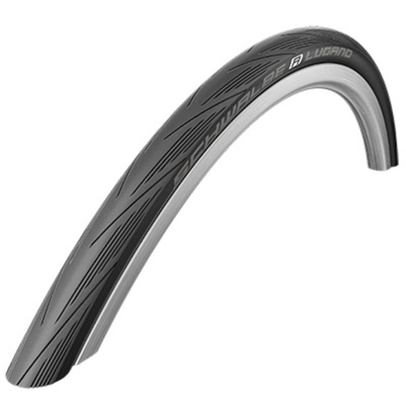 Pneu route 700 x 23 Schwalbe lugano2 noir ts (23-622)