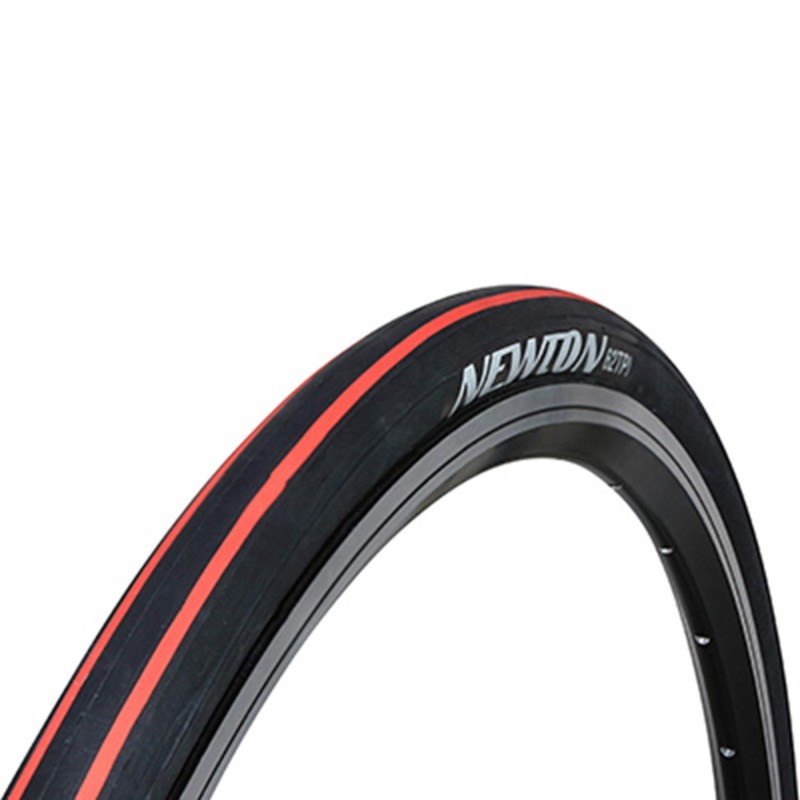 Pneu route 700 x 25 Newton e-01 noir liserets rouge ts (25-622)