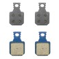 Plaquette de frein vtt pour magura mt7 (Newton semi-metal) (vendu par 2 paires)