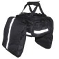 SACOCHE ARRIERE VELO A PONT NEWTON N1 FIXATION PORTE BAGAGE AVEC SACOCHES DE CHAQUE COTE WATERPROOF PAR VELCROS (L 30cm x l