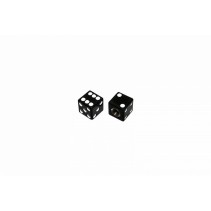 BOUCHON DE VALVE SCOOT-CYCLO REPLAY VS DE NOIR  (PAIRE)