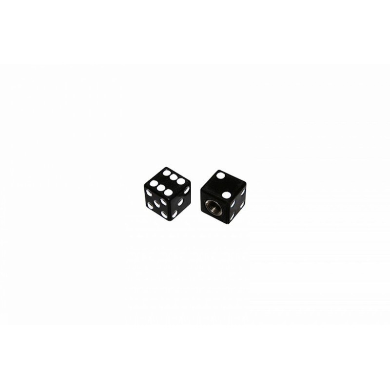 BOUCHON DE VALVE SCOOT-CYCLO REPLAY VS DE NOIR  (PAIRE)