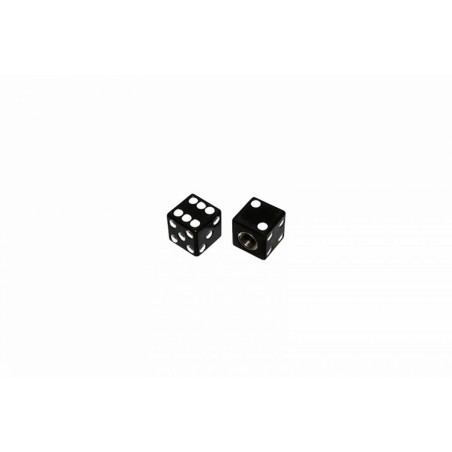 BOUCHON DE VALVE SCOOT-CYCLO REPLAY VS DE NOIR  (PAIRE)