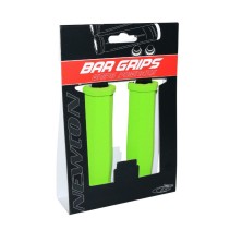 POIGNEE CITY-VTT NEWTON MOUSSE HAUTE DENSITE VERT 125mm (PAIRE)