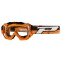 MASQUE-LUNETTES CROSS PROGRIP 3200 LS VENOM ORANGE ECRAN TRANSPARENT LIGHT SENSITIVE ANTI-RAYURES-ANTI U.V.-ANTI-BUEE